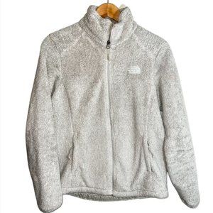 EUC North Face Light Tan Silver Osito Jacket